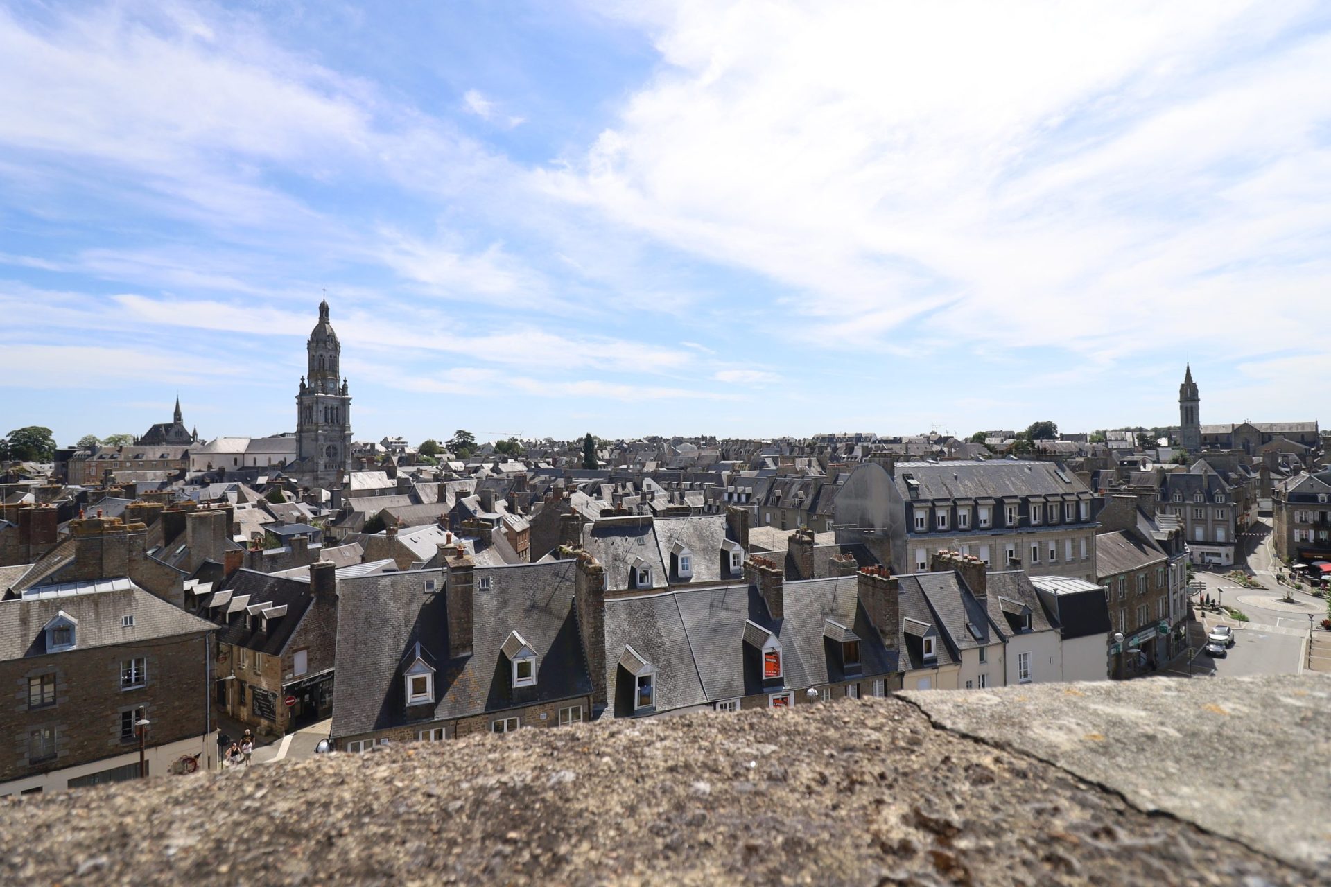 ville d'avranches en Normandie